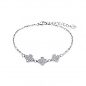 Серебряный браслет KABAROVSKY K4-9284-7900 с фианитом K4-9284-7900 фото