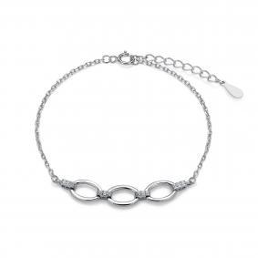 Серебряный браслет KABAROVSKY K4-9287-7900 с фианитом K4-9287-7900 фото