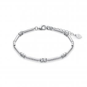 Серебряный браслет KABAROVSKY K4-9289-7900 с фианитом K4-9289-7900 фото