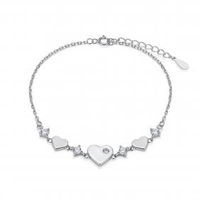 Серебряный браслет KABAROVSKY K4-9300-7900 с фианитом K4-9300-7900 фото