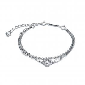 Серебряный браслет KABAROVSKY K4-9355-7900 с фианитом K4-9355-7900 фото