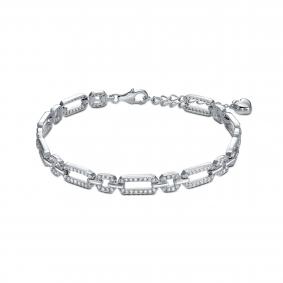 Серебряный браслет KABAROVSKY K4-9362-7900 с фианитом K4-9362-7900 фото