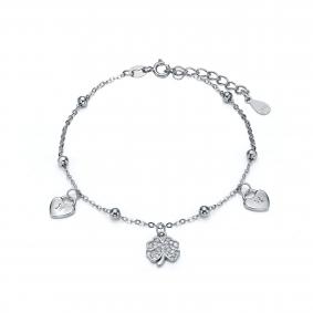 Серебряный браслет KABAROVSKY K4-9367-7900 с фианитом K4-9367-7900 фото