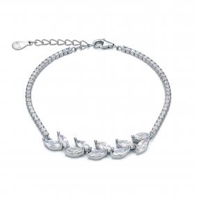 Серебряный браслет KABAROVSKY K4-9372-7900 с фианитом K4-9372-7900 фото