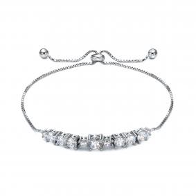 Серебряный браслет KABAROVSKY K4-9378-7900 с фианитом K4-9378-7900 фото