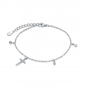 Серебряный браслет KABAROVSKY K4-9391-7900 с фианитом K4-9391-7900 фото