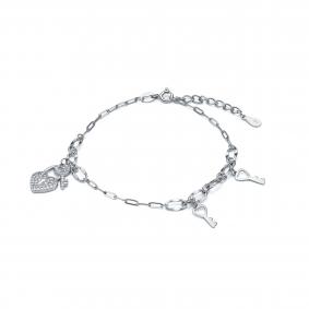 Серебряный браслет KABAROVSKY K4-9401-7900 с фианитом K4-9401-7900 фото