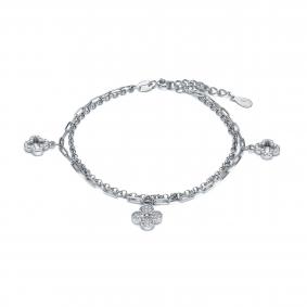 Серебряный браслет KABAROVSKY K4-9409-7900 с фианитом K4-9409-7900 фото