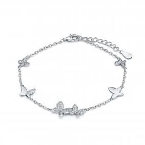 Серебряный браслет KABAROVSKY K4-9411-7900 с фианитом K4-9411-7900 фото