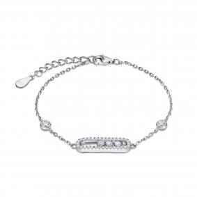 Серебряный браслет KABAROVSKY K4-9417-7900 с фианитом K4-9417-7900 фото