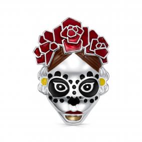 Серебряная брошь KABAROVSKY K5-064-0001 с эмалью K5-064-0001 фото