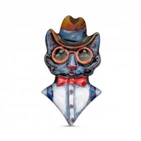 Брошь из черненого серебра KABAROVSKY K5-185-0050 с эмалью K5-185-0050 фото