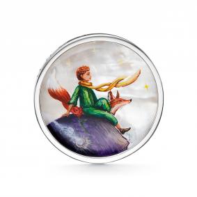 K5-228-62400 Брошь из серебра с перламутром Серебро 925° K5-228-62400 фото