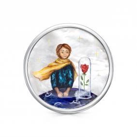 K5-229-62400 Брошь из серебра с перламутром Серебро 925° K5-229-62400 фото