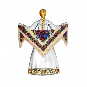 Серебряная брошь KABAROVSKY K5-233-0091 с эмалью K5-233-0091 фото