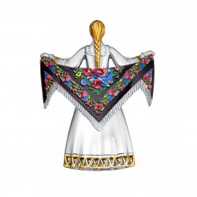 Серебряная брошь KABAROVSKY K5-233-0092 с эмалью K5-233-0092 фото