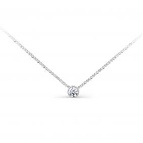 Серебряное колье KABAROVSKY K6-011-8100 с фианитом K6-011-8100 фото