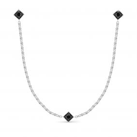 Серебряное колье KABAROVSKY K6-028-8189 с фианитом K6-028-8189 фото