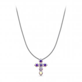 Серебряное колье KABAROVSKY K6-062-40000 с фианитом K6-062-40000 фото