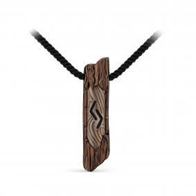 Текстильный шнурок-колье с декоративным элементом из серебра KABAROVSKY с керамикой K6-079-94085 K6-079-94085 фото