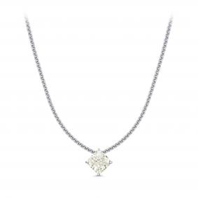 Серебряное колье KABAROVSKY K6-096-14100 с фианитом K6-096-14100 фото