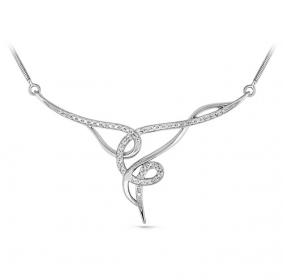 K6-1012-1000 Колье из золота с бриллиантом Золото 585° K6-1012-1000 фото