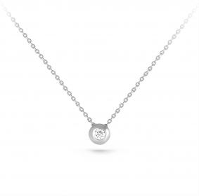 Колье из белого золота KABAROVSKY K6-1055-1000 с бриллиантом K6-1055-1000 фото