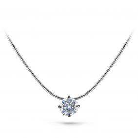 Колье из белого золота KABAROVSKY K6-1071-1000 с бриллиантом K6-1071-1000 фото