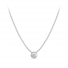 Колье из белого золота KABAROVSKY K6-1104-1000 с бриллиантом K6-1104-1000 фото