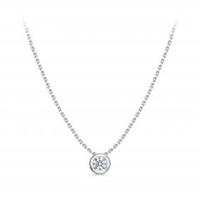 Колье из белого золота KABAROVSKY K6-1106-1000 с бриллиантом K6-1106-1000 фото
