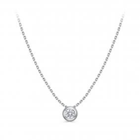 Колье из белого золота KABAROVSKY K6-1107-1000 с бриллиантом K6-1107-1000 фото