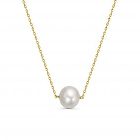 Колье из лимонного золота KABAROVSKY K6-2118-1500 с жемчугом K6-2118-1500 фото