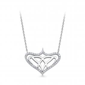 Серебряное колье KABAROVSKY K6-9018-7900 с фианитом K6-9018-7900 фото