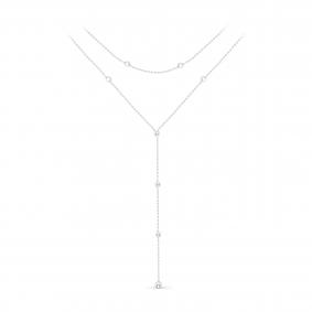 Серебряное колье KABAROVSKY K6-9075-7900 с фианитом K6-9075-7900 фото