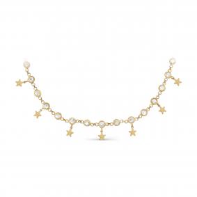 K6-9079-7987 Колье из серебра с фианитом Серебро 925° K6-9079-7987 фото