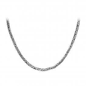 Цепь плетение Византийская из черненого серебра KABAROVSKY K6-9095-0083 K6-9095-0083 фото