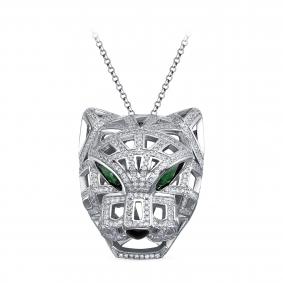 Серебряное колье KABAROVSKY K6-9124-7900 с фианитом K6-9124-7900 фото