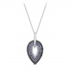 K6-9132-0100 Колье из серебра с фианитом Серебро 925° K6-9132-0100 фото