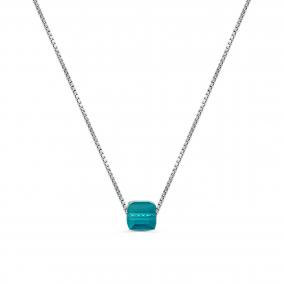 Серебряное колье KABAROVSKY K6-9169-43000 с фианитом K6-9169-43000 фото