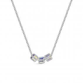 Серебряное колье KABAROVSKY K6-9171-40000 с фианитом K6-9171-40000 фото