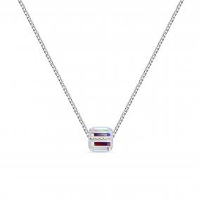 Серебряное колье KABAROVSKY K6-9172-40000 с фианитом K6-9172-40000 фото