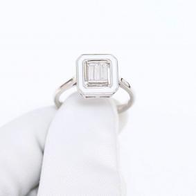 Серебряное кольцо ВЕРОНА Rc05946r с эмалью и цирконием Rc05946r фото