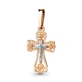 Подвеска из золочёного серебра AQUAMARINE А11997-пк А11997-пк фото