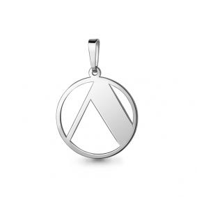 Серебряная подвеска-буква Л AQUAMARINE А13553 А13553 фото