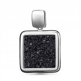 Серебряная подвеска AQUAMARINE А16032 с фианитом А16032 фото