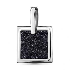 Серебряная подвеска AQUAMARINE А16037 с фианитом А16037 фото