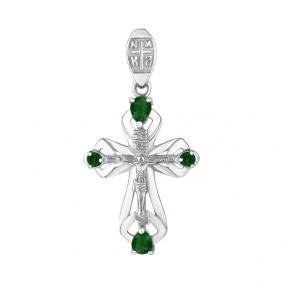 Серебряная подвеска AQUAMARINE А2225609 с агатом А2225609 фото