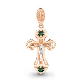 Подвеска из золочёного серебра AQUAMARINE А2225909-пк с агатом А2225909-пк фото
