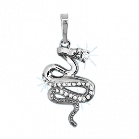 Серебряная подвеска AQUAMARINE А22616А с фианитом А22616А фото