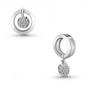 Серебряная подвеска AQUAMARINE А24251А с фианитом А24251А фото